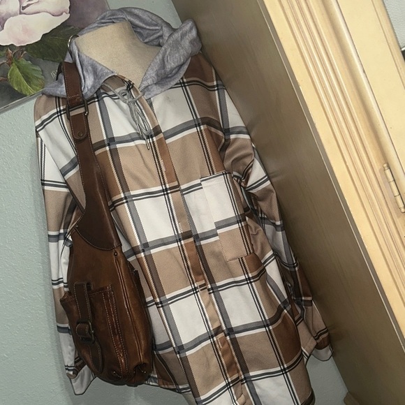 Banana republic large leather hobo bag unisex - Picture 13 of 16